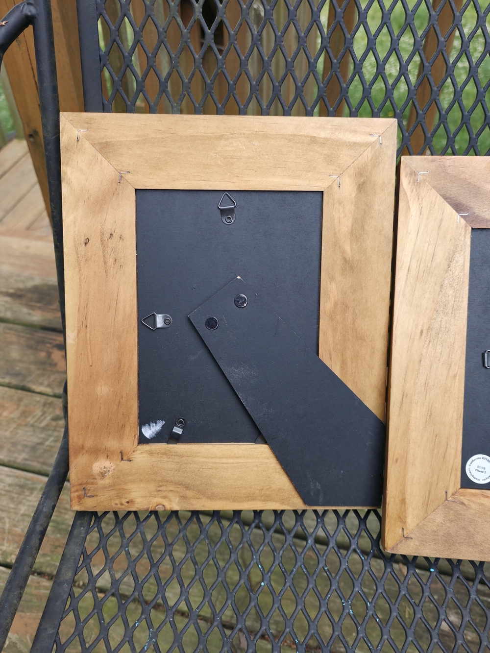 Rustic Natural Wood Photo Frame - Brown - Picture 4 of 10